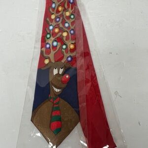 Dockers Red Tie with Subtle Pattern